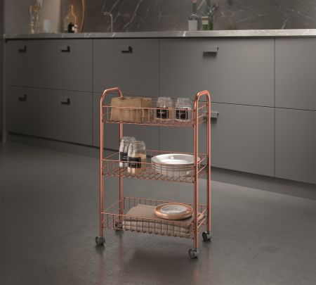 Metaltex Lugano guruls trolkocsi