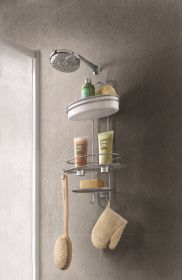  Metaltex Orbit zuhanyra akaszthat polc
