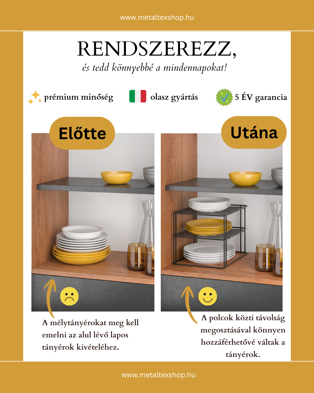 Palio tányértartó